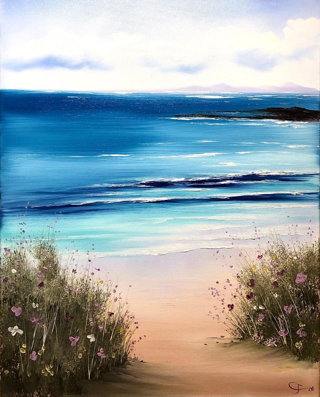 Meer und Bl&uuml;te