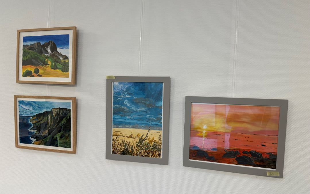 Einblick in die Ausstellung