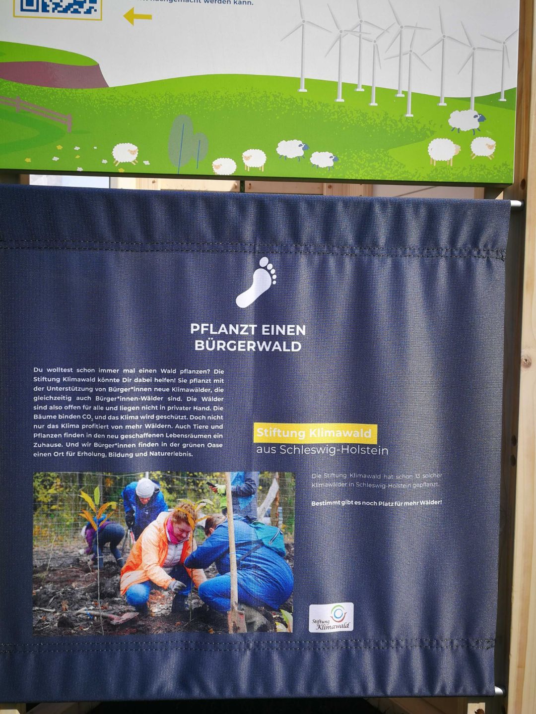 Detail der Ausstellung